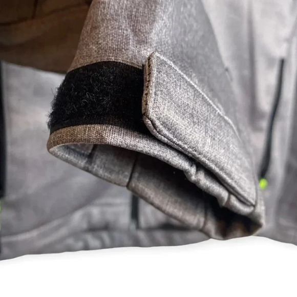 Snotek X-Series Purple Grey Zip Up Fleece Lined Winter Jacket - Picture 7 of 10